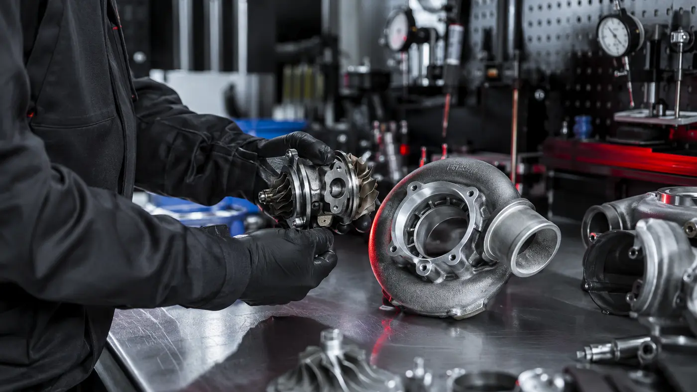 Reparación profesional de turbos